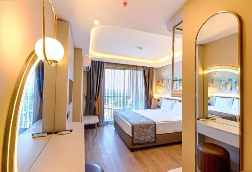 اتاق استاندارد یک تخته با بالکن, Seaphoria Beach Hotel & Spa   By Mir Amor Ultra All Inclusive