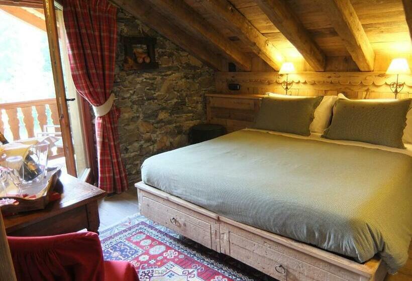 Номер Стандарт с Балконом, La Luge D'antan Maison D'hôtes & Spa