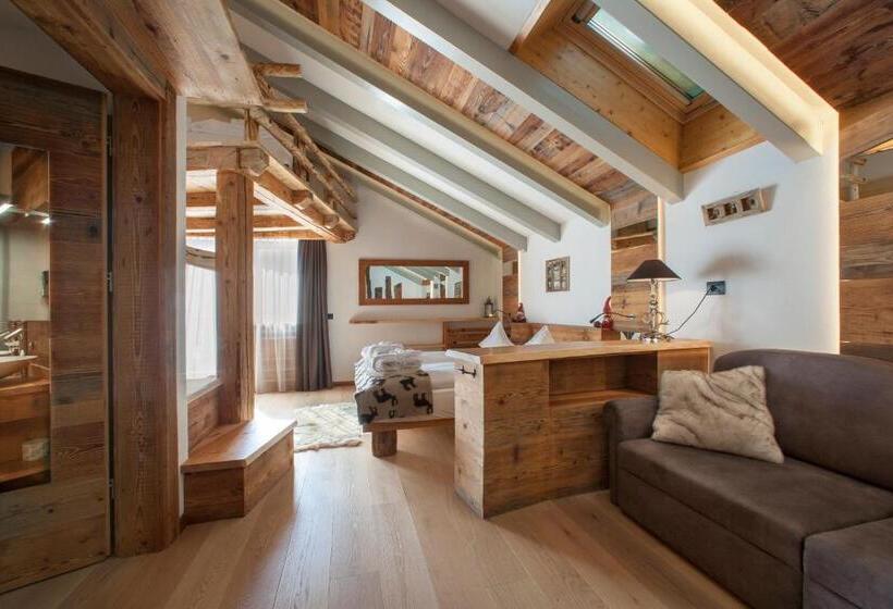 4 Bett Deluxe Zimmer, Alpenrose