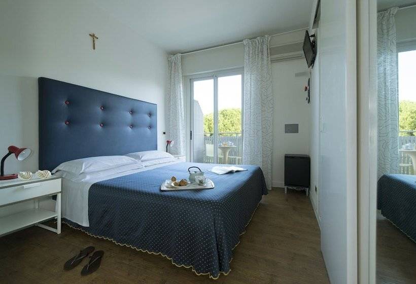 标准间带阳台, Nice Hotel Bibione