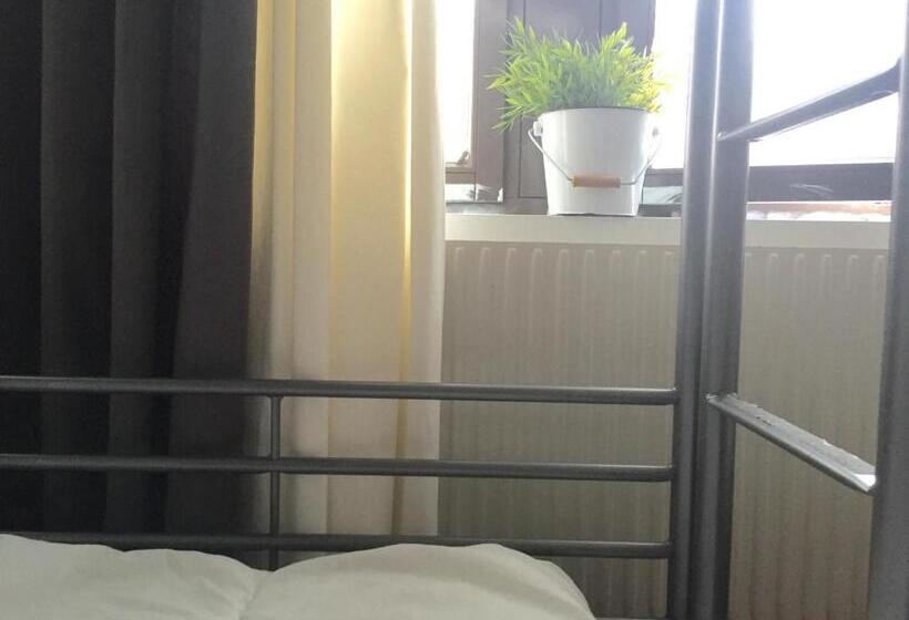 اتاق استاندارد چهارنفره با سرویس بهداشتی مشترک, Linne Hostel