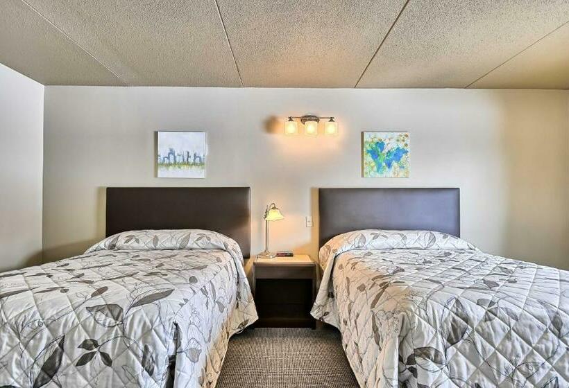 Номер Стандарт 2 Двуспальные Кровати, Motel St Eustache