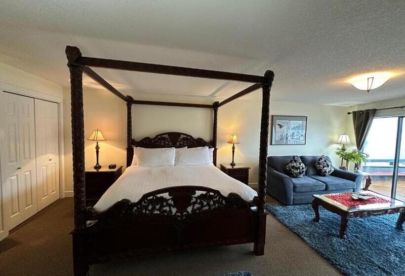 キングサイズベッドのデラックスルーム, Bayshore Waterfront Inn