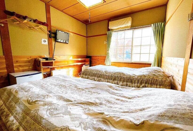 Номер Стандарт Совместная Ванная, Hakuba Pension & Log Hotel Meteor