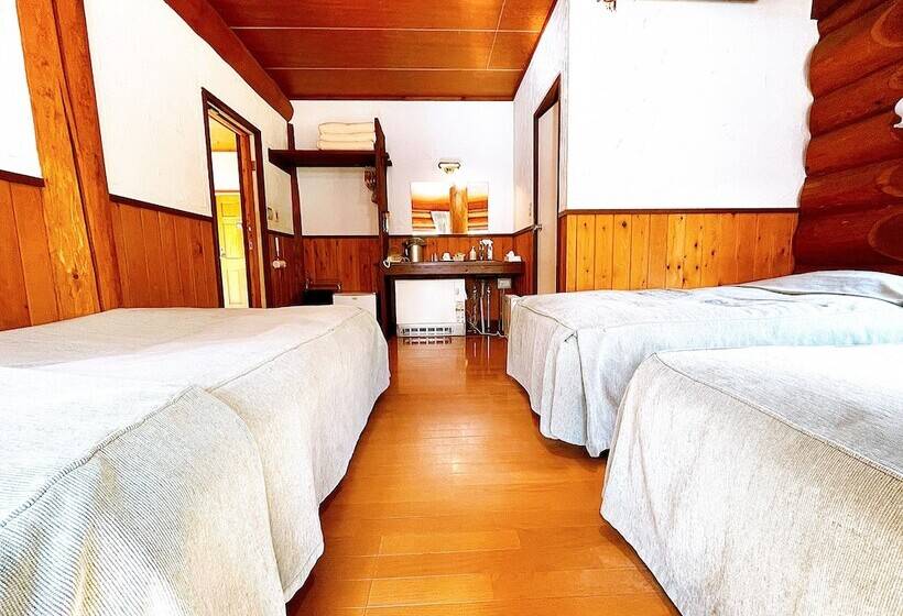 Трехместный Номер Deluxe, Hakuba Pension & Log Hotel Meteor