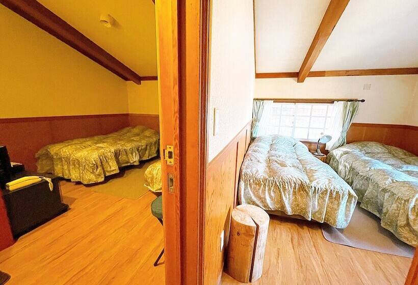Четырехместный Номер Стандарт, Hakuba Pension & Log Hotel Meteor