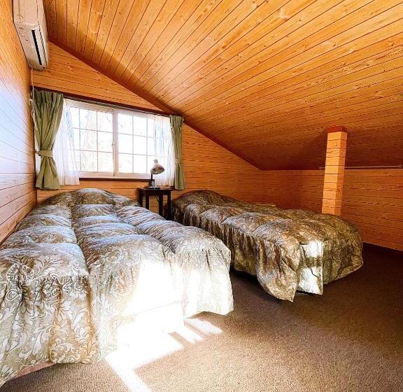 Номер Стандарт Совместная Ванная, Hakuba Pension & Log Hotel Meteor
