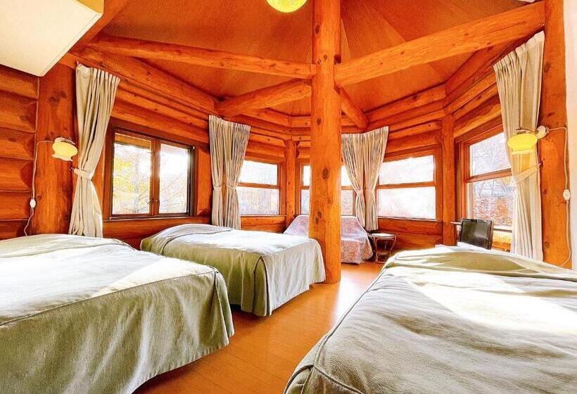 Трехместный Номер Deluxe, Hakuba Pension & Log Hotel Meteor
