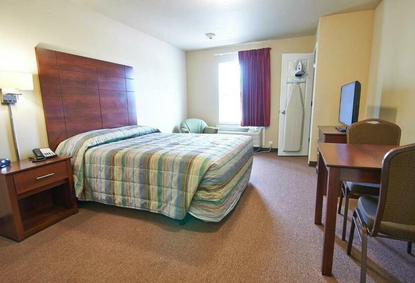 스탠다드 스튜디오 킹침대, Risewell Kitchen Suites Pleasanton