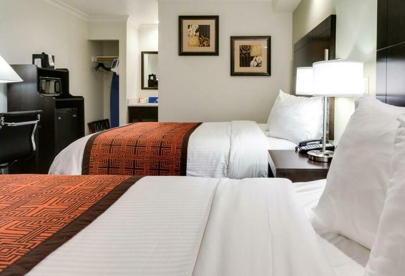 Standaardkamer met 2 Tweepersoonsbedden, Seaside Inn