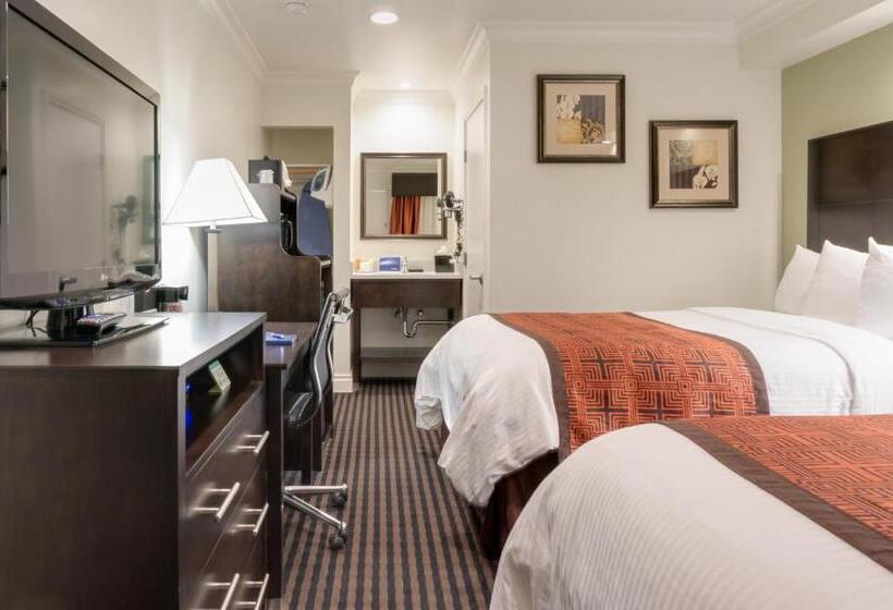 Standaardkamer met 2 Tweepersoonsbedden, Seaside Inn