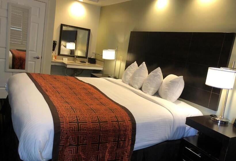 Standaardkamer met Kingsize Bed Aangepast voor Gehandicapten, Seaside Inn