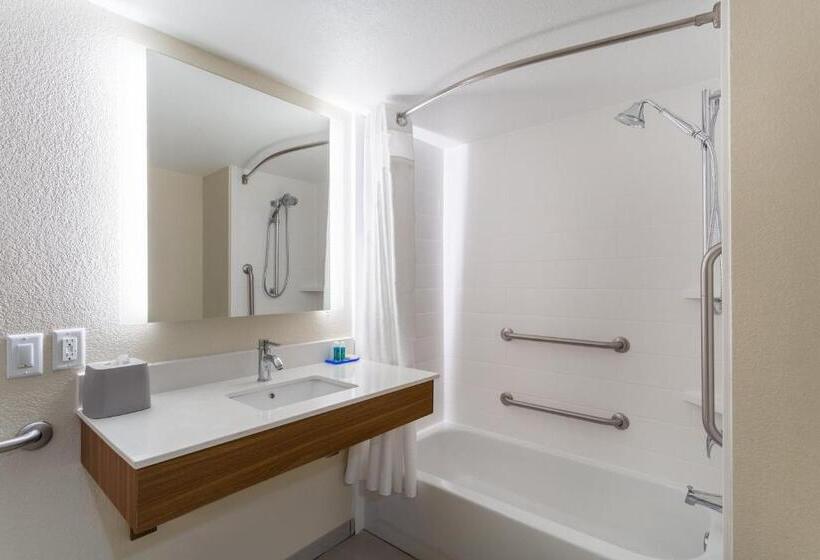 장애인을 위한 킹사이즈 침대 스탠다드 룸, Holiday Inn Express & Suites Cedar Falls   Waterloo, An Ihg