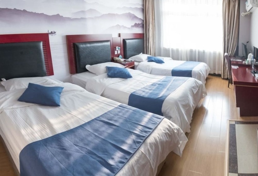 חדר סטנדרט לשלושה, Greentree Inn Tianjin Hebei District Beining Park