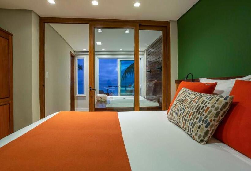Номер Deluxe Вид на Море, Pousada Bahia Tambor