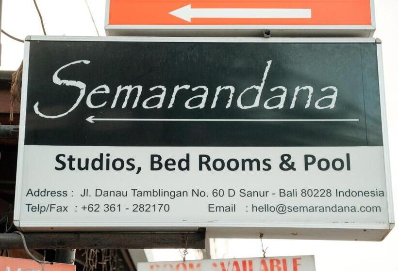 带大床的标准间, Semarandana Bedrooms And Pool
