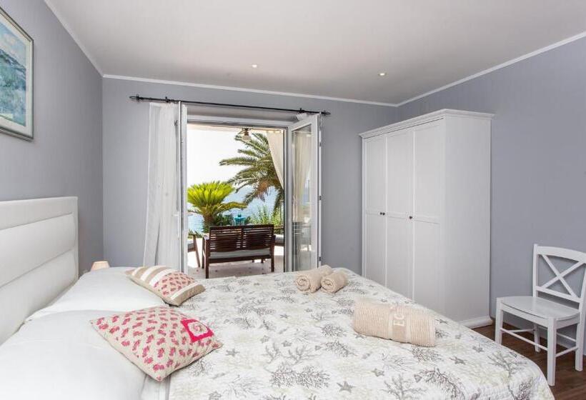 Апартаменты 1 Спальня с Террасой Вид на Море, Apartments Villa Mirjana