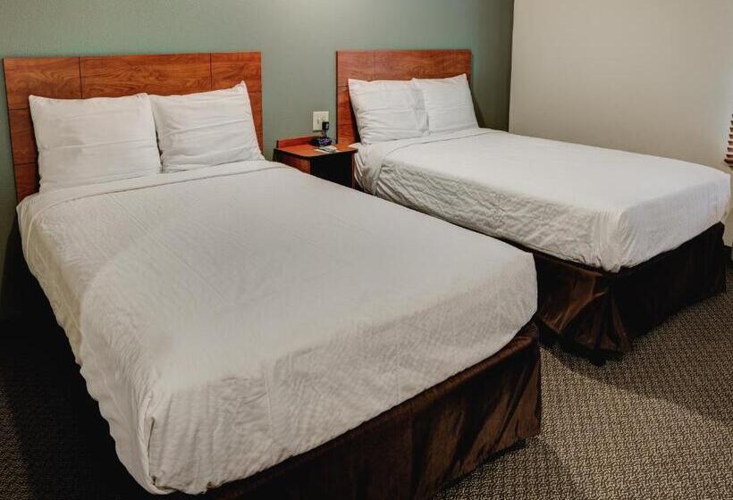 Номер Стандарт 2 Двуспальные Кровати, Woodspring Suites Columbus Ne I 270 Airport