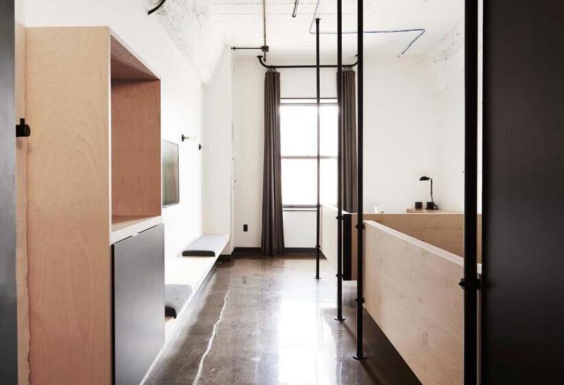 Quarto standart cama de casal, The Robey, Chicago, A Member Of Design Hotels