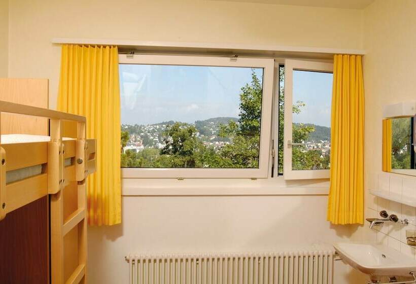 标准单人间共用浴室, St. Gallen Youth Hostel