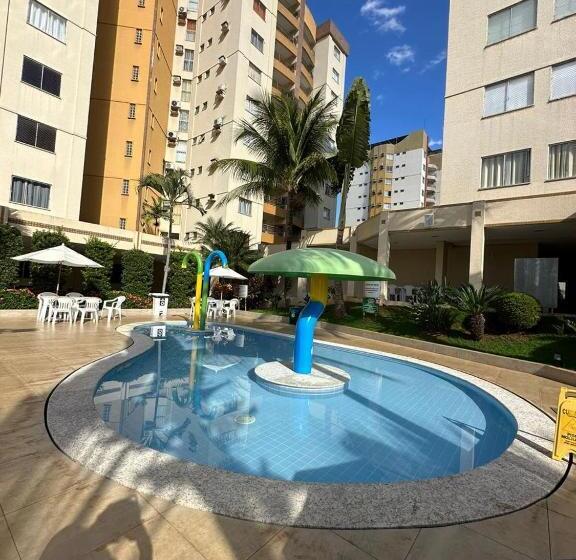 Апартаменты 1 Спальня с Балконом, Caldas Novas   Prive Das Thermas Ii   Apto 3 Quartos   Parque Aquático