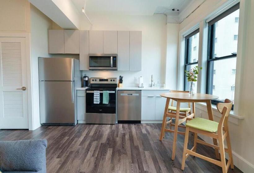 Apartamento Deluxe 1 Dormitório, The Standard Downtown Columbus