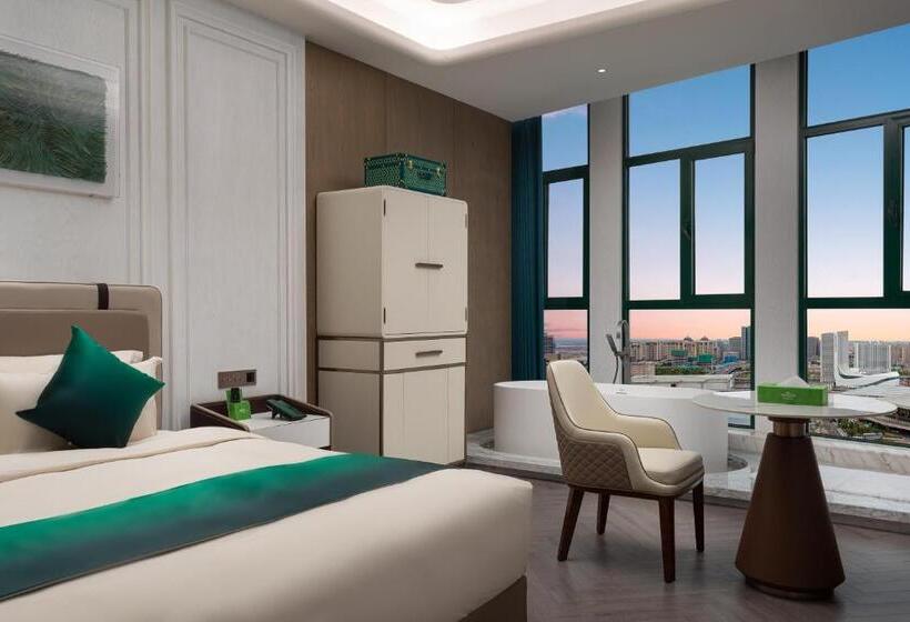 스탠다드 룸 킹사이즈 침대, Wingate By Wyndham Urumqi Railway Station