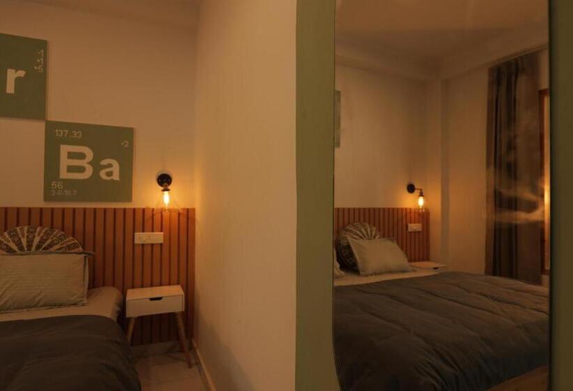 デラックスルーム, The Trippy Tribe Riverside Hostel Kasol