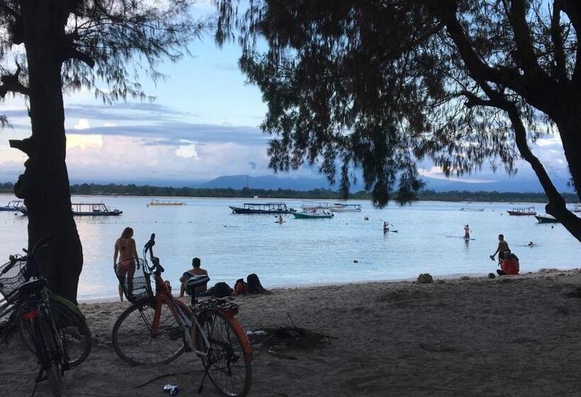 Бунгало Deluxe, Gili Turtle Beach Resort