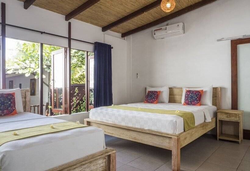 Бунгало Deluxe, Gili Turtle Beach Resort