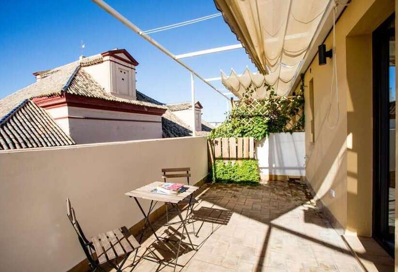 Cameră Standard cu Terasă, Black Swan Hostel Sevilla
