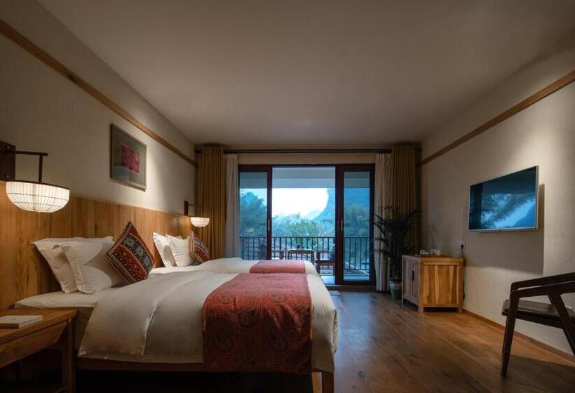 اتاق استاندارد با بالکن, The Apsara Lodge