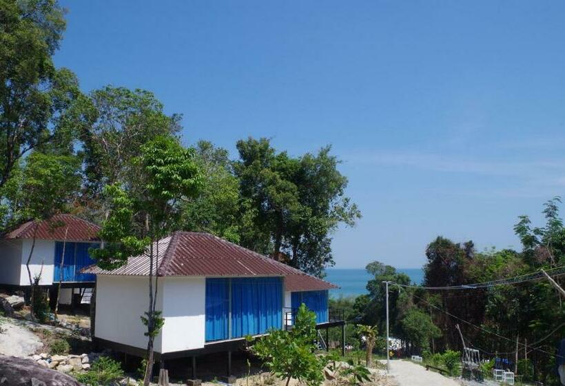 Quarto Deluxe Vista Mar, Koh Rong Ocean View Bungalows