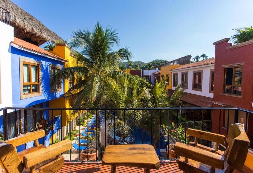 バルコニー付きジュニアスイート, Casa Lotería  Pueblito Sayulita  Colorful, Family And Relax Experience With Private Parking And Pool