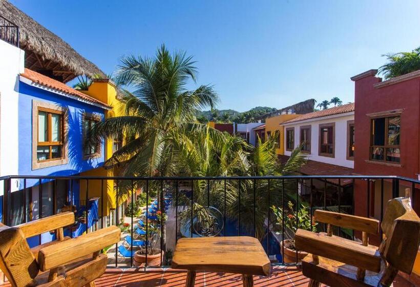 バルコニー付きジュニアスイート, Casa Lotería  Pueblito Sayulita  Colorful, Family And Relax Experience With Private Parking And Pool