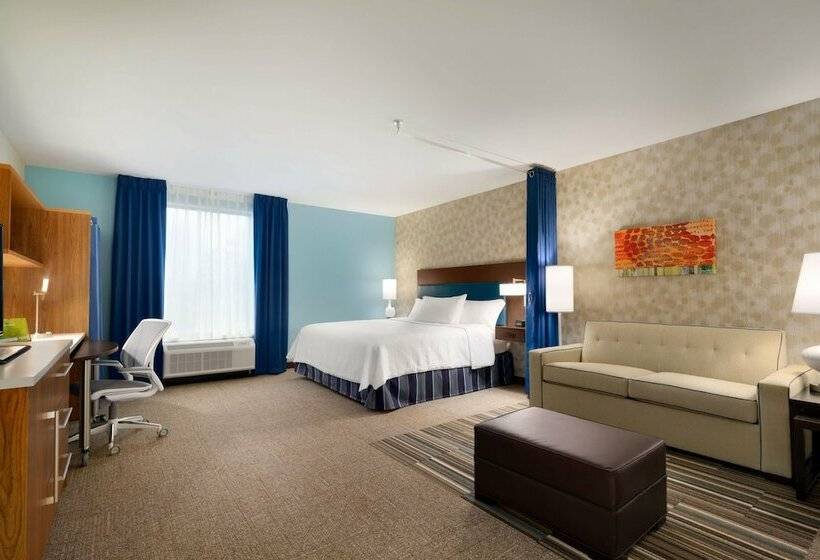 Çift Kişilik Yataklı Standart Stüdyo, Home2 Suites By Hilton Joliet/plainfield