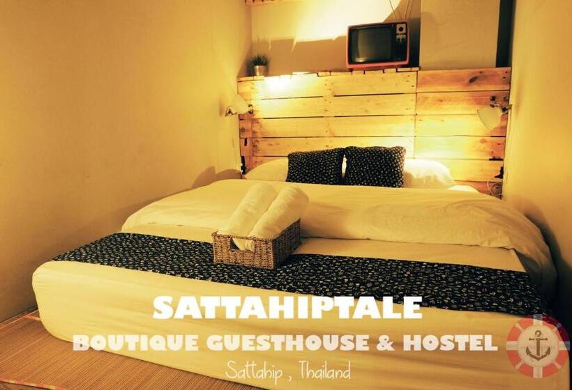 Standardrum Delat Badrum, Sattahiptale Boutique Guesthouse & Hostel
