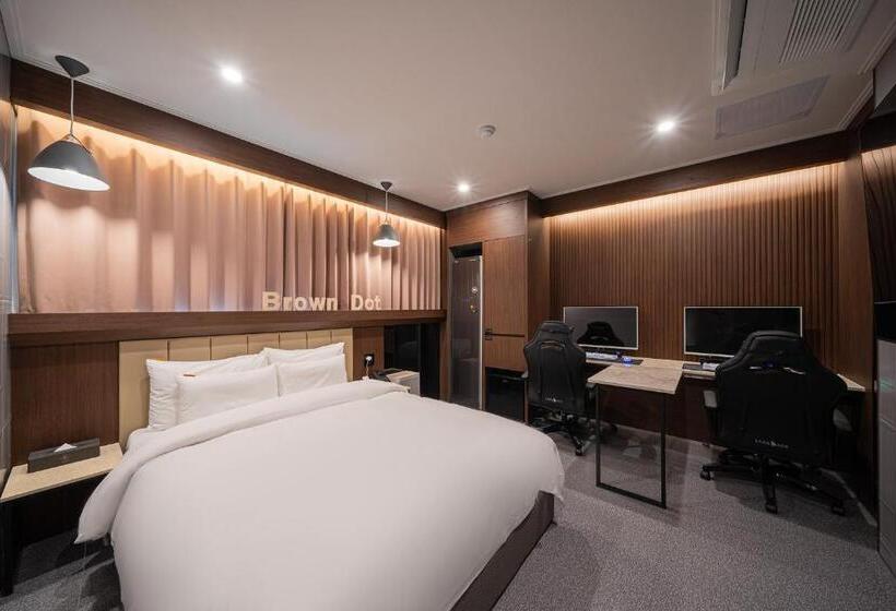 Стандартный Номер Кровать Кинг, Sangju Brown Dot Hotel Sangju Branch