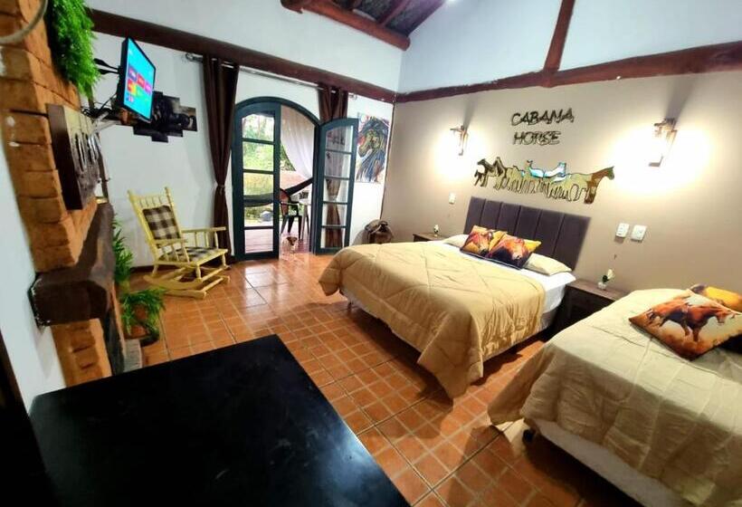 컴포트 트리플 룸, Cabanas Espada De São Jorge