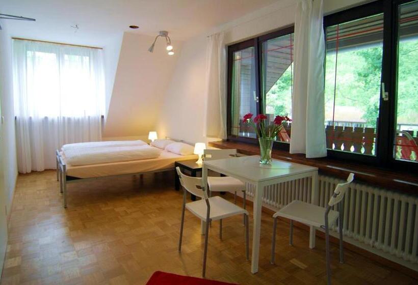 バルコニー付きスタンダードルーム, Hostel Waldblick