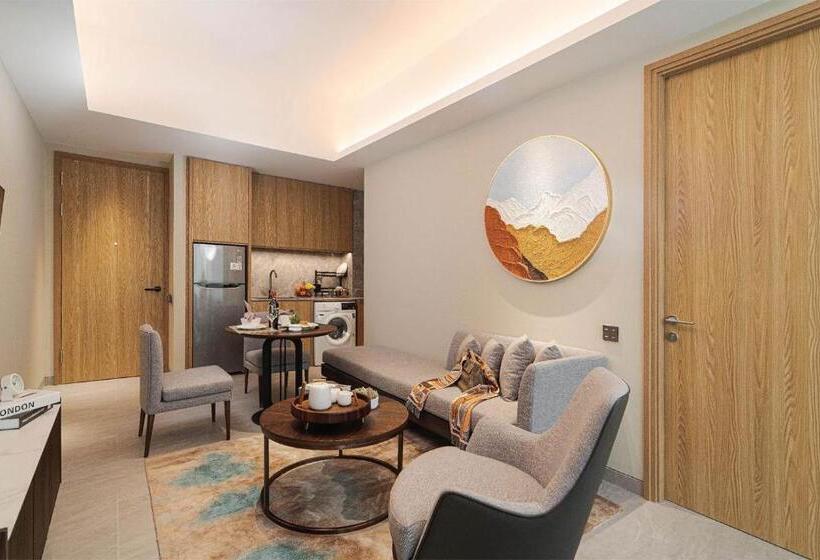 Апартаменты Премиум 1 Спальня, Oakwood Hotel & Apartments Grand Batam