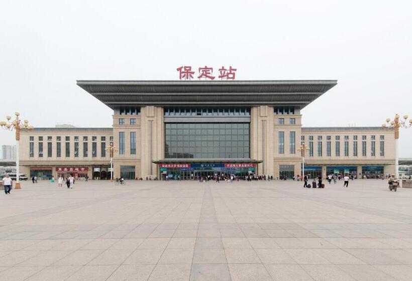 침실 1개 아파트, Baoding Jingxiu·baoding Railway Station·