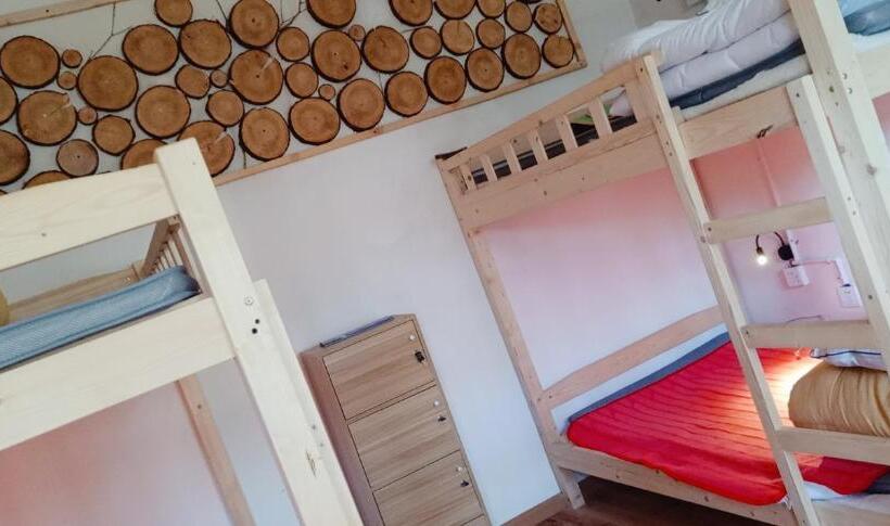 Кровать в Общей Комнате, The Moon Bird Hostel