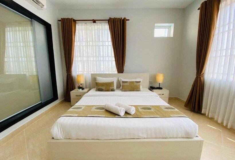 Номер Deluxe Кровать Кинг, Mekongview 1 Condotel