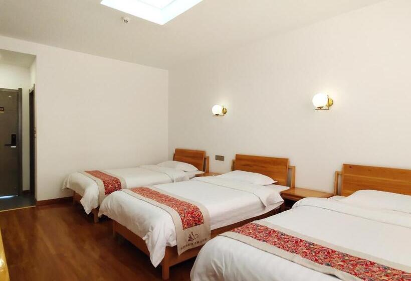 标准三人间, Zhangye Danxia Tianyu Yododo Inn