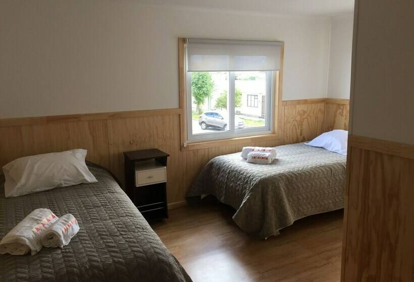 غرفة قياسية ثلاثية, Hostal Andes Patagonicos
