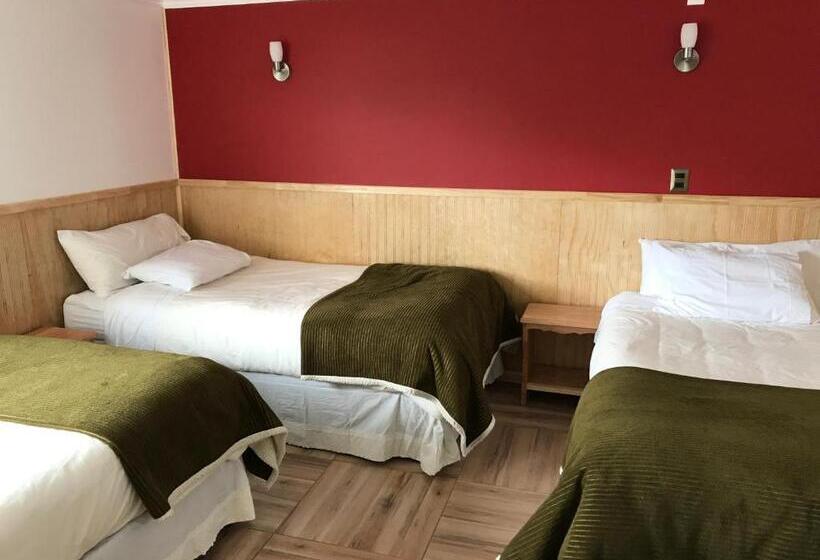 غرفة قياسية ثلاثية, Hostal Andes Patagonicos
