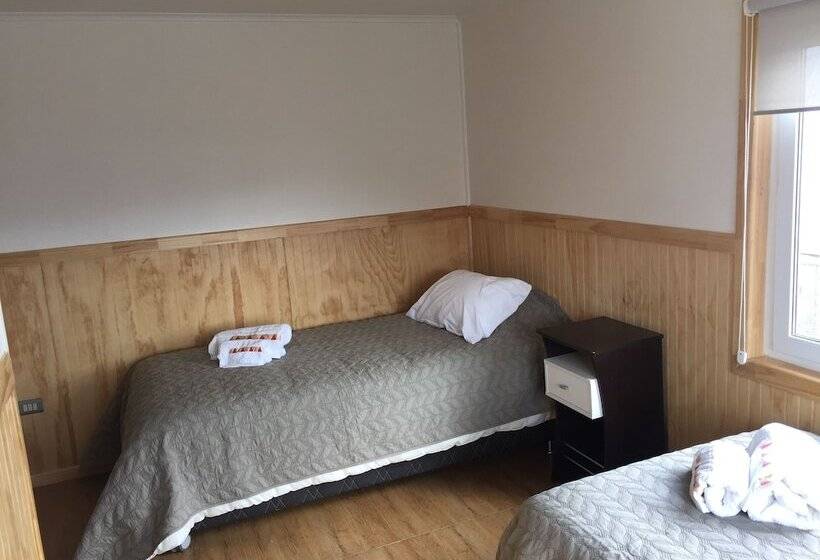 غرفة قياسية ثلاثية, Hostal Andes Patagonicos