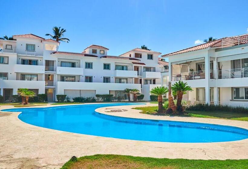 آپارتمان 1 خوابه با چشم‌انداز استخر, Los Corales Beach Village