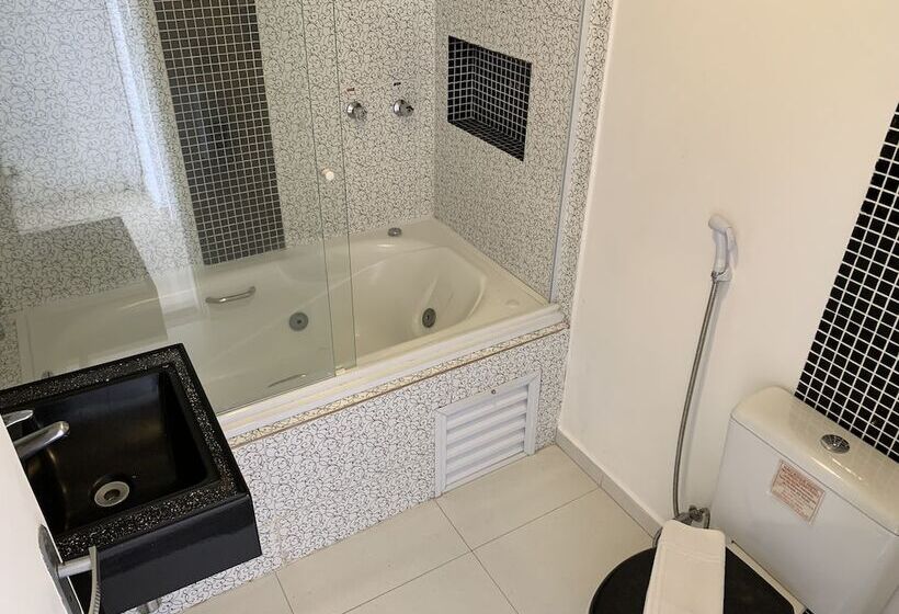 Номер Стандарт Вид на Море, Grand Hotel Guarujá   A Sua Melhor Experiência Beira Mar Na Praia!